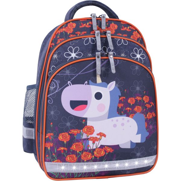 Рюкзак школьный Bagland Mouse 321 серый 499 (00513702)