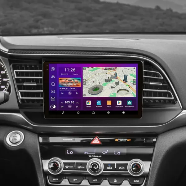 Штатна магнітола PHANTOM DVA-2K9 Pro 4G 360° 4+64 Hyundai Elantra (AD) 2016-2020 v.2