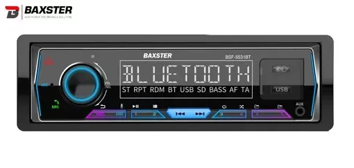 Автомагнітола BAXSTER BSF-5531BT MulticolorRGB/BT/SWI