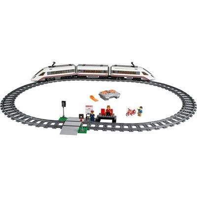 Пластмассовый конструктор LEGO City Скоростной пассажирский поезд 60051