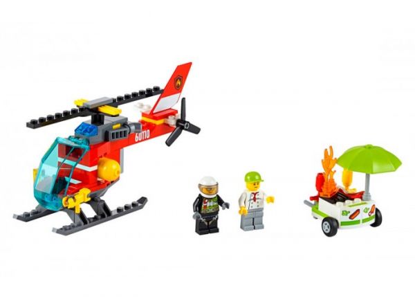 Пластиковый конструктор LEGO City Fire Пожарная станция (60110)