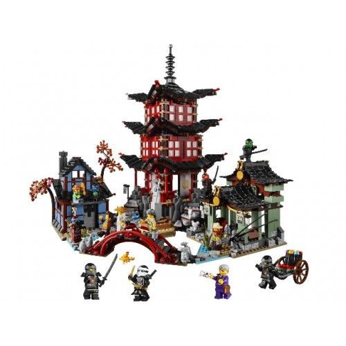 Пластмассовый конструктор LEGO Ninjago Храм Аеро-Джитсу (70751)