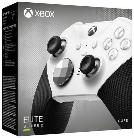 Геймпад Microsoft Xbox Elite Wireless Controller Series 2 Core White (4IK-00002)