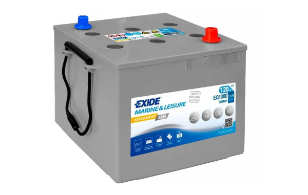 Автомобільний акумулятор AGM (Start-Stop) Exide 6СТ-120 АзЕ Equipment AGM EQ1000