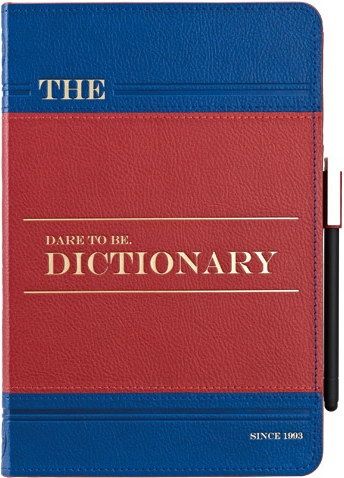 Ozaki O!coat Wisdom Dictionary Blue/Red/Blue for iPad mini 3/iPad mini 2/iPad mini (OC103DB)