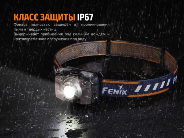 Фонарь Fenix HL30 (2018) Cree XP-G3 серый