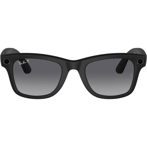 Смарт-окуляри Ray-Ban Meta Wayfarer Gen 2 Large Matte Black Frame / Gradient Graphite Lenses (RW4012 601ST3 53-22)