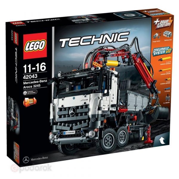 Авто-конструктор LEGO Technic Mercedes-Benz Arocs (42043)