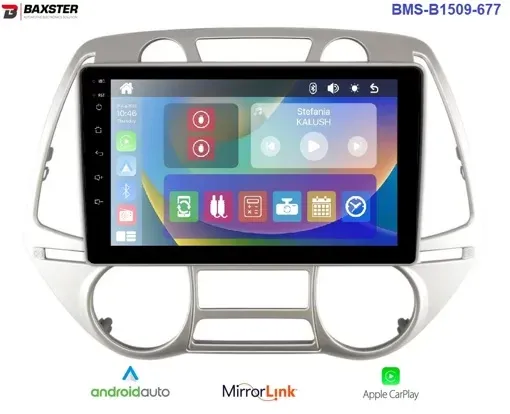 Штатна магнітола Baxster BMS-B1509-677 Hyundai i20 09-12