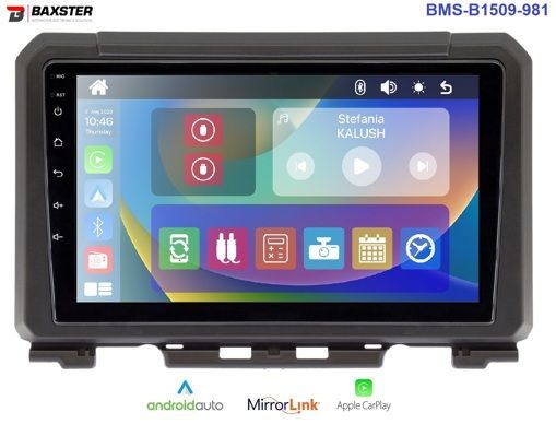 Штатна магнітола Baxster BMS-B1509-981 Suzuki Jimny 18+