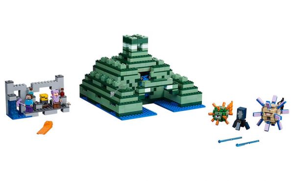Пластиковый конструктор LEGO MINECRAFT Подводный храм (21136)