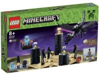 Пластмассовый конструктор LEGO Minecraft Дракон Края (21117)