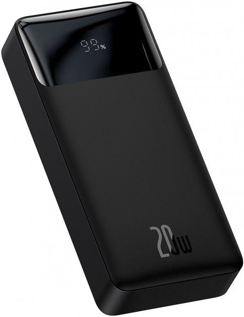 Зовнішній акумулятор (Power Bank) Baseus Bipow Digital Display 20W 20000 mAh Black (PPDML-M01)