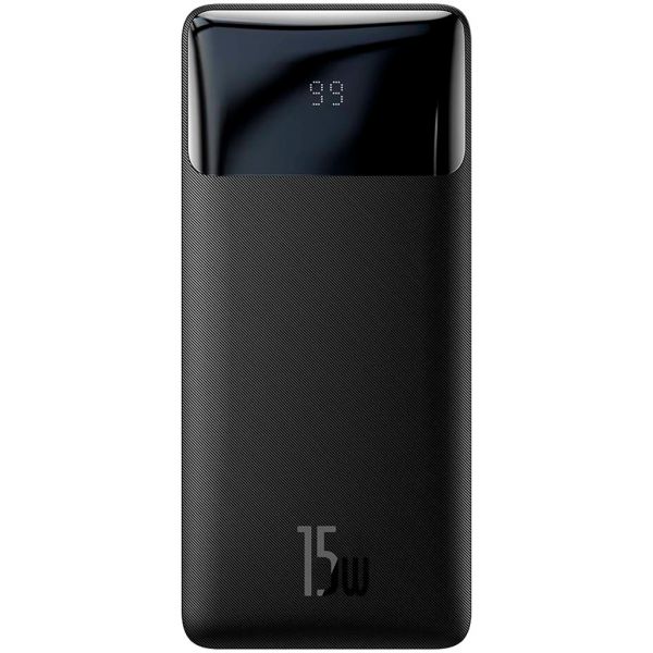 Зовнішній акумулятор (павербанк) Baseus Bipow Overseas 15W 10000mAh Black (PPBD050001)