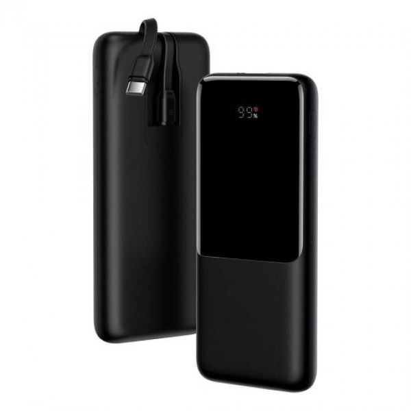 Зовнішній акумулятор (Power Bank) Baseus Elf Digital Display 10000mAh 22.5W Black (PPJL010001)