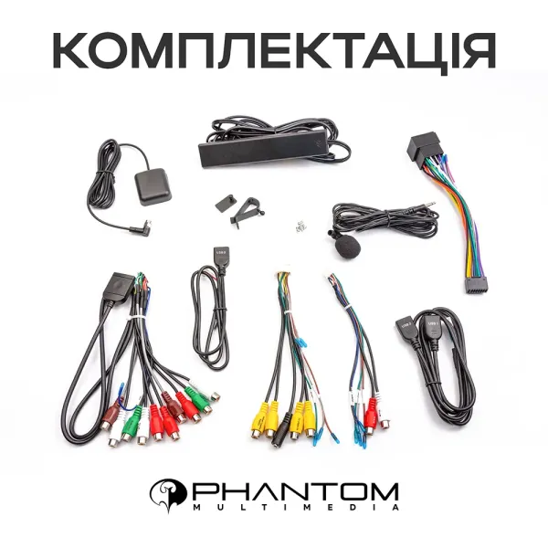 Штатна магнітола PHANTOM DVA-2K10 ProMax 4G 360° 8+128 Honda Civic 8 sedan FK FN FD 2005-2012