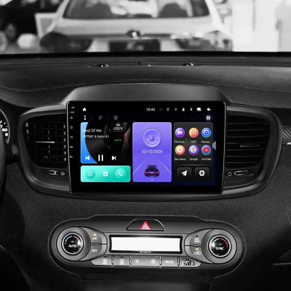 Штатна магнітола PHANTOM DVA-1033 Kia Sorento (UM) 2014-2016