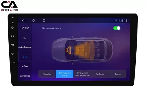 Автомагнітола CraftAudio CraftAudо QMS-946 Android13 QLED 4+64Gb 9"