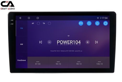 Автомагнітола CraftAudio CraftAudо QMS-108256 Android13 QLED 8+256Gb 10" 2K
