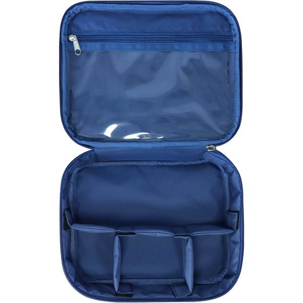Косметичка Bagland Tidykit 4 л. синий (0072766)