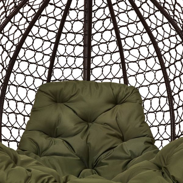 Кресло-кокон Home Rest Everest коричневый/хаки (22990)