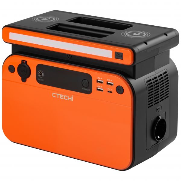 Зарядна станція CTECHi GT500 220V 518Wh Orange
