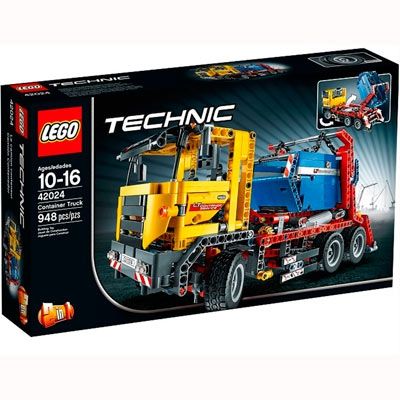 Пластмассовый конструктор LEGO Technic Контейнеровоз (42024)