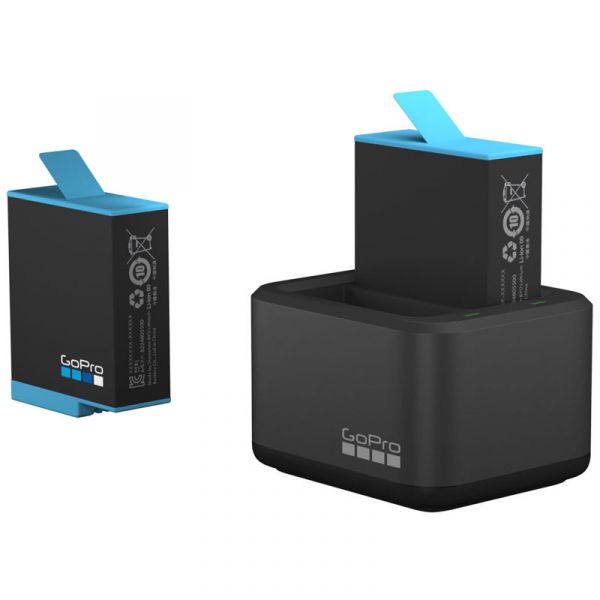 Зарядное устройство GoPro Dual Battery Charger + Battery (HERO9 Black) ADDBD-001-EU