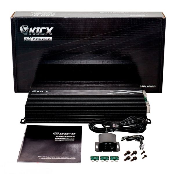 Підсилювач Kicx RX 2.200 ver.2