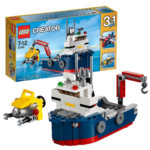 Пластиковый конструктор LEGO Creator Морская экспедиция (31045)