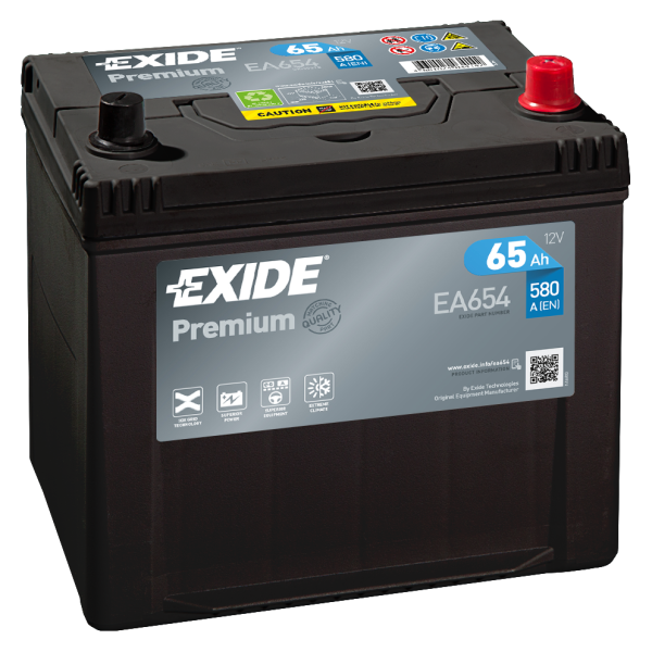 Автомобільний акумулятор Exide EA654