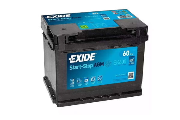 Автомобільний акумулятор AGM Exide EK600