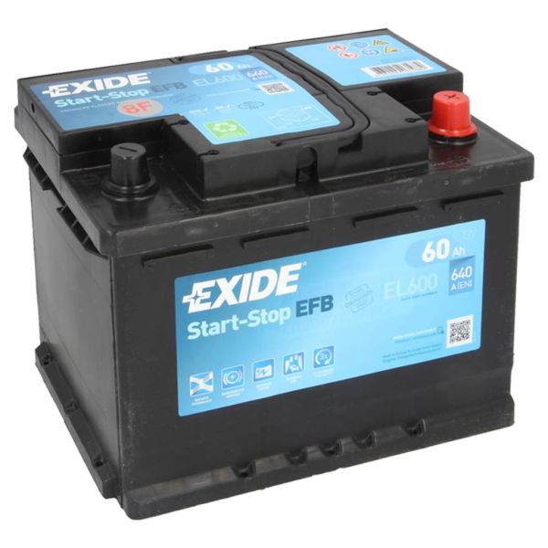 Автомобільний акумулятор EFB Exide EL600