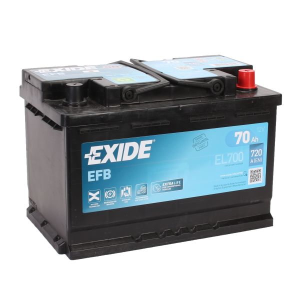 Автомобільний акумулятор EFB Exide EL700