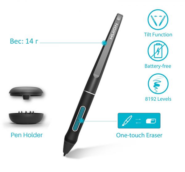 Монітор-планшет Huion Kamvas Pro 12
