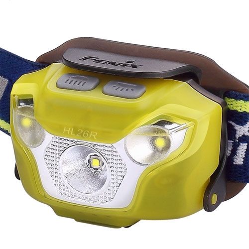 Фонарь налобный  Fenix HL26R желтый