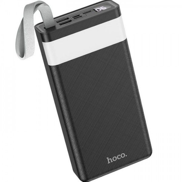 Зовнішній акумулятор (павербанк) Hoco J73 Powerful 30000mAh Black