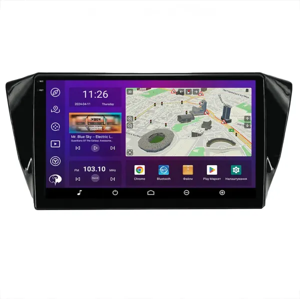 Штатна магнітола PHANTOM DVA-2K10 Pro 4G 360° 4+64 Skoda Superb 3 2015-2019