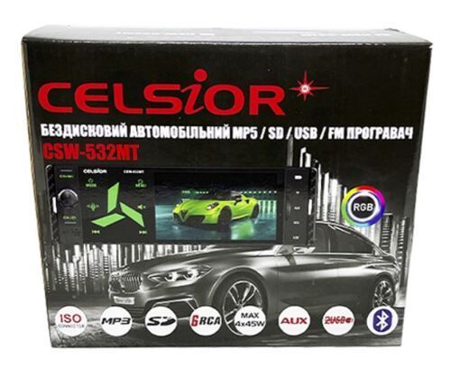 Автомагнітола Celsior CSW-532M