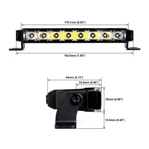 Світлодіодна фара Aled SLD-1007SP 40W 6000K (дальнє світло/денні ходові вогні) (1 шт)