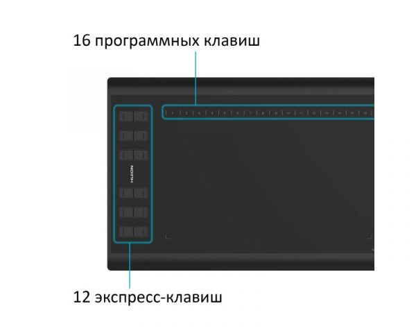 Графический планшет Huion H1060P