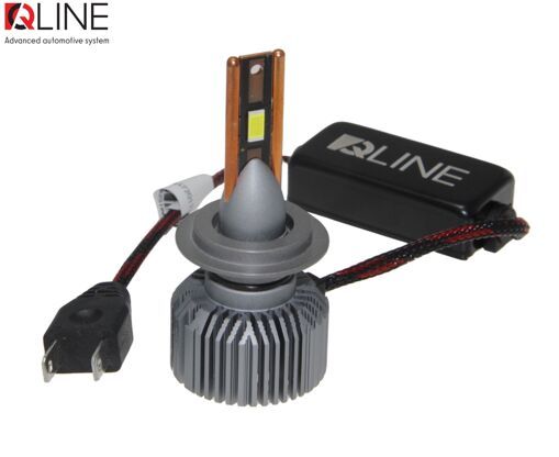 Лампи світлодіодні QLine Ultra +200% 55W H7 6000K (2шт.) 12V