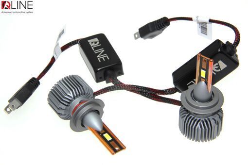 Лампи світлодіодні QLine Ultra +200% 55W H7 6000K (2шт.) 12V