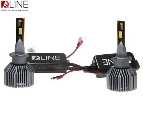 Лампи світлодіодні QLine Ultra +200% 55W H1 6000K (2шт.)
