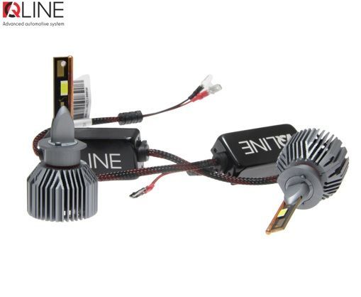 Лампи світлодіодні QLine Ultra +200% 55W H1 6000K (2шт.)