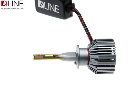 Лампи світлодіодні QLine Ultra +200% 55W H1 6000K (2шт.)