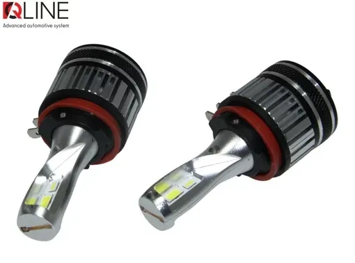 Лампи світлодіодні QLine Ultra +200% 55W H15 6000K (2шт.) 12V