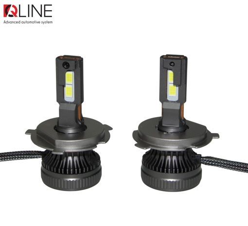 Лампи світлодіодні QLine DualVision 65W H7 24V 6000K (2шт.)