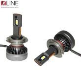 Лампи світлодіодні QLine DualVision 65W H7 12V 6000K (2шт.)
