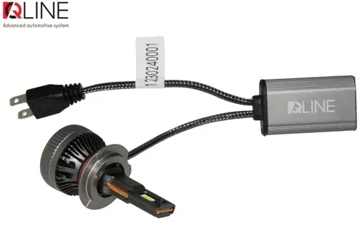 Лампи світлодіодні QLine DualVision 65W H7 12V 6000K (2шт.)